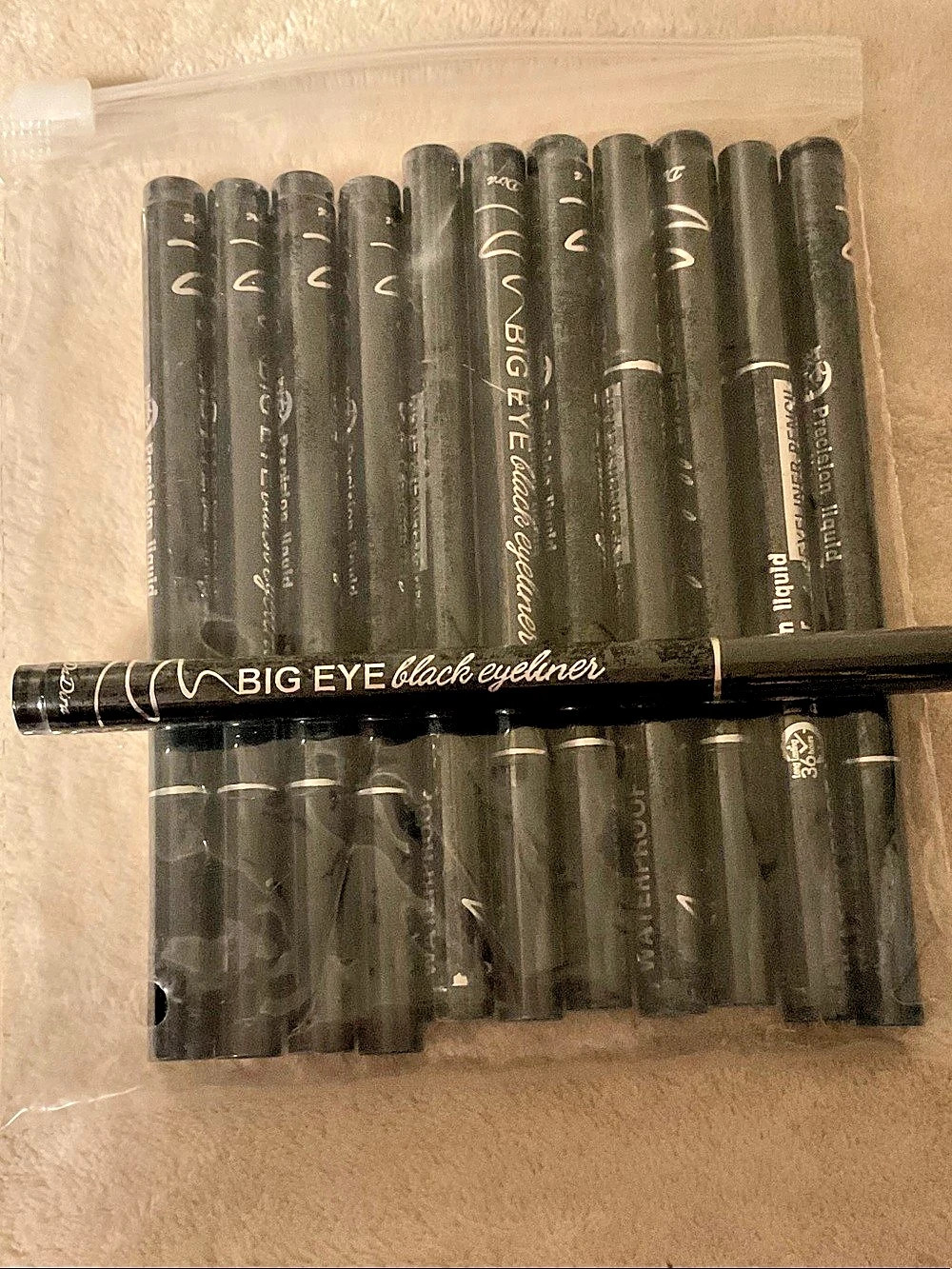 Jordana Big Eye Black Eyeliner Black Eyeliner Set NWT